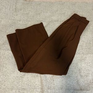 Princess Polly Caramel Brown Wide Leg Pant